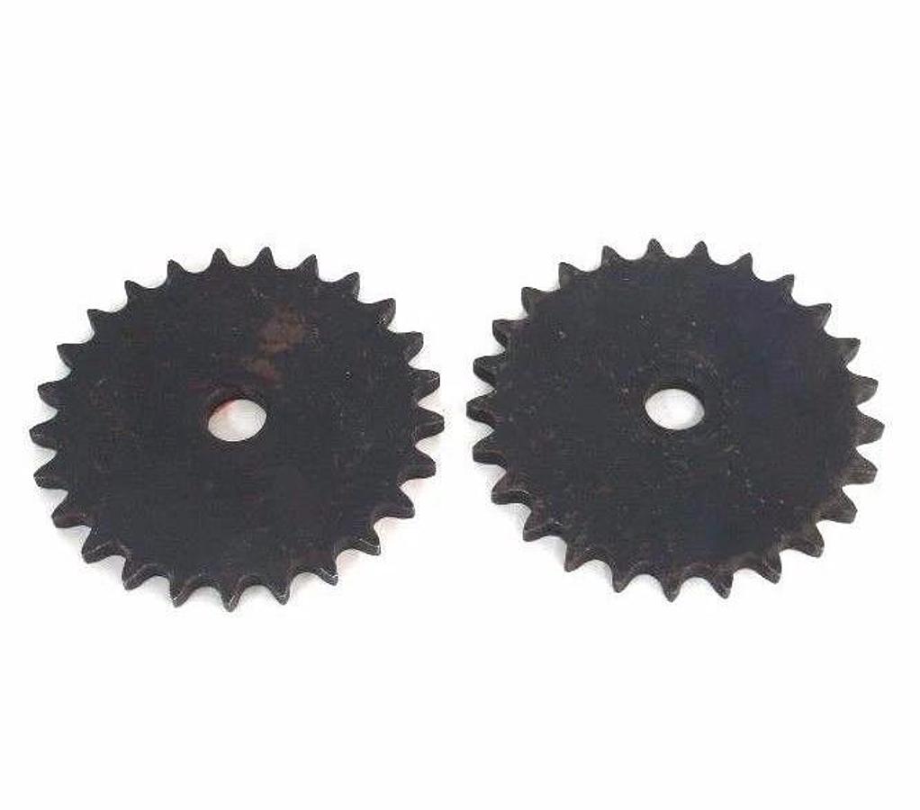 LOT OF 2 NEW MARTIN 40A25-5/8 SPROCKET 5/8IN, 25TEETH, 40A25
