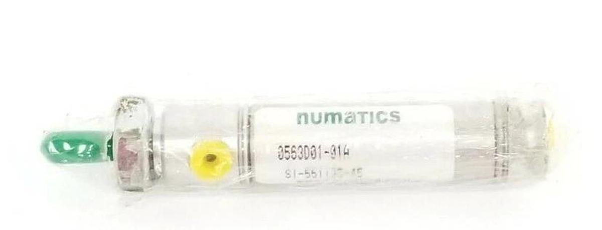 Used NEW NUMATICS 0563D01-01A CYLINDER 9/16" BORE D/A NOSE MT 1.000 S, SI-551135-45