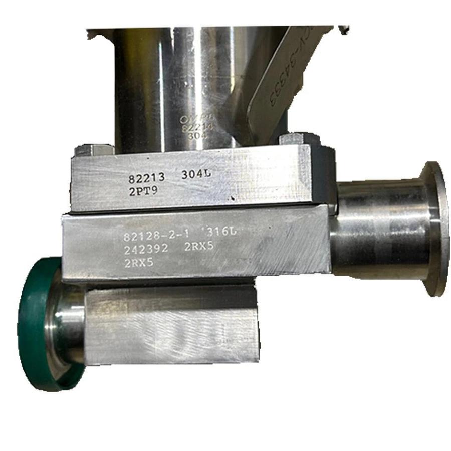 Used NEW FISHER 32-84021SI / 3284021SI CONTROL VALVE W/ DVC6010F FIELDVUE POSITIONER