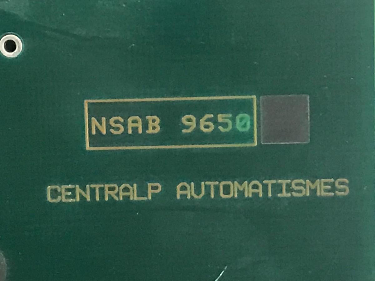 Used CENTRALP AUTOMATISMES 190622-3/AE BOARD 34190006