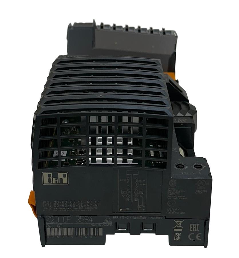 Used B&R X20 CP 3584 / X20CP3584 EtherNet POWERLINK CPU MODULE 24VDC 1MB SRAM NSNP