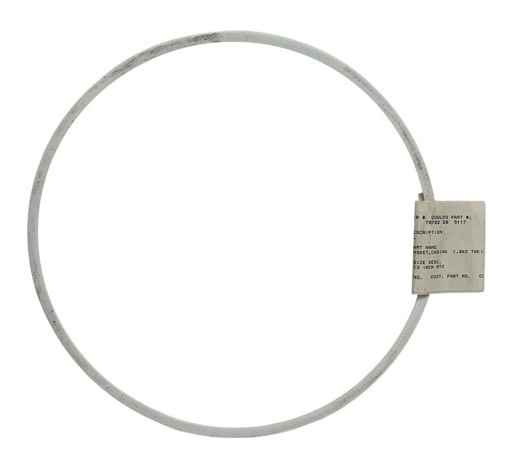 Used GOULDS 70782 28 5117 / 70782285117 OEM CASING GASKET 13'' FOR PUMP 3196 MTX NSNP