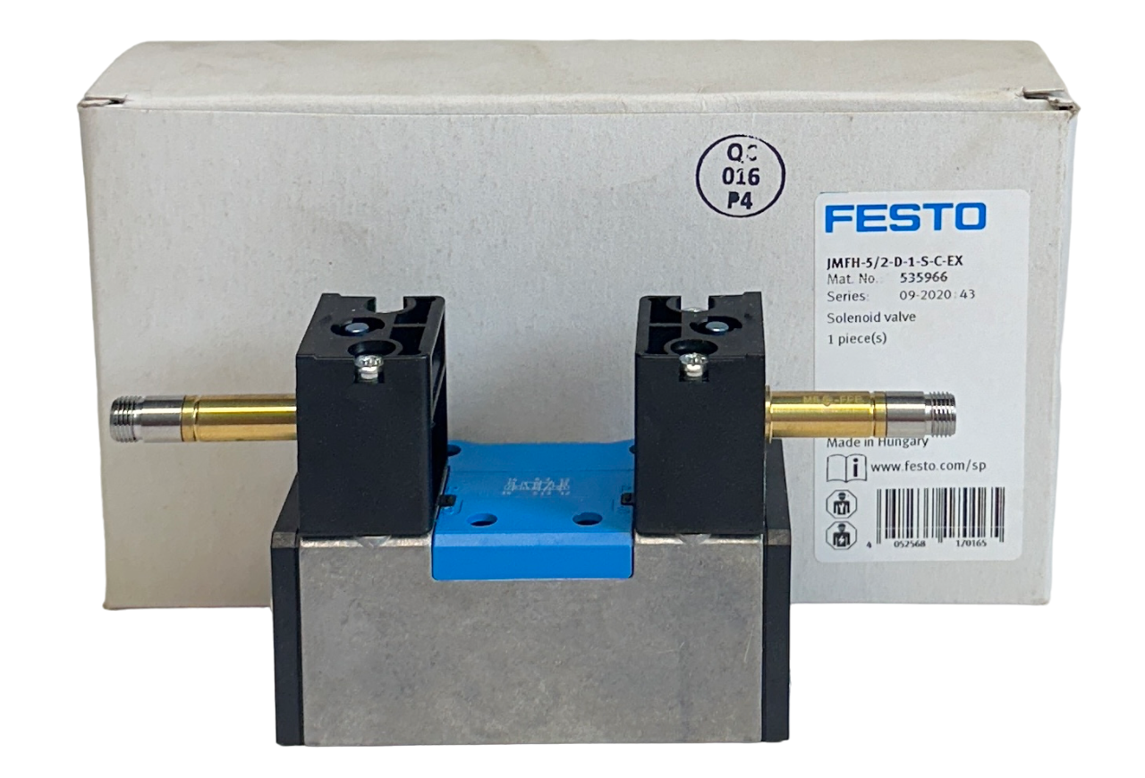 Used NEW FESTO JMFH-5/2-D-1-S-C-EX / 535966 SOLENOID VALVE 5/2 0.9-16BAR NSMP