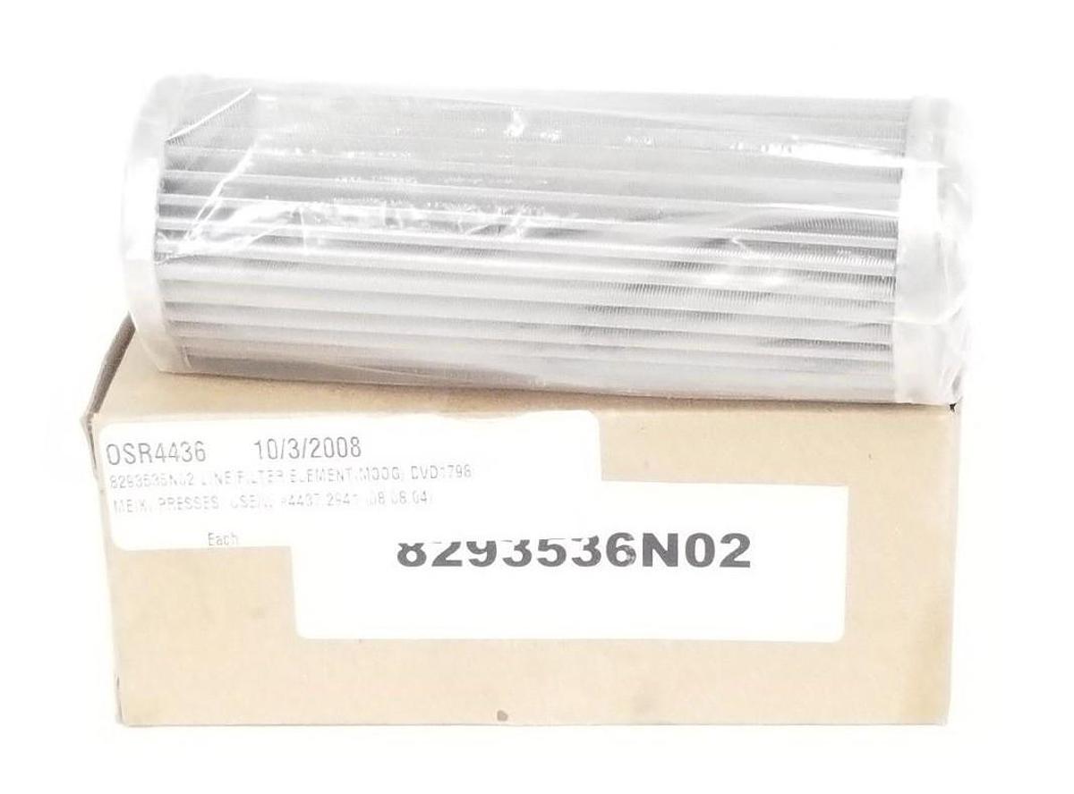 NIB MOOG SYMCON 8293536N02 LINE FILTER ELEMENT 0B14709