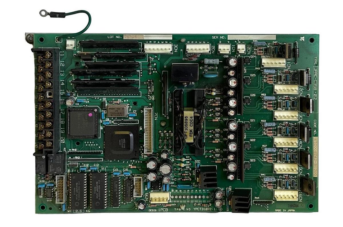 Used YASKAWA ELECTRIC JPAC-C358-02 / ETC008742-S0200 CONTROL BOARD YPCT31072-1-0