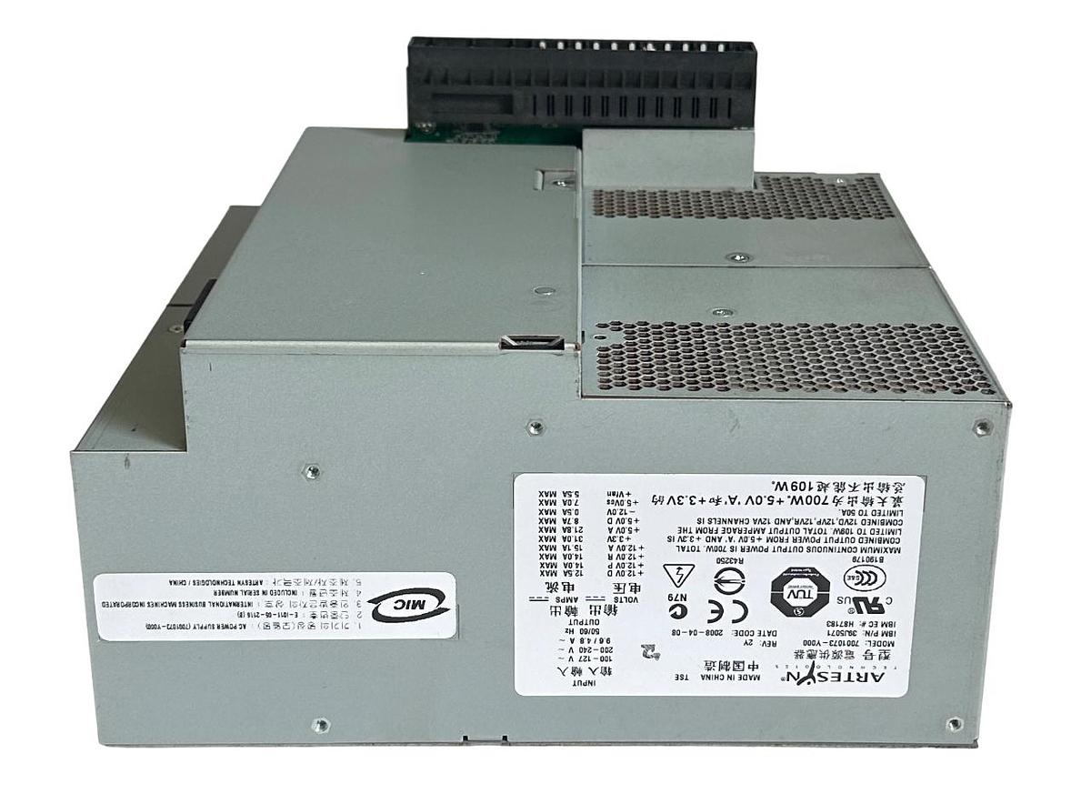 Used ARTESYN TECHNOLOGIES 7001073-Y000 / 39J5071 AC POWER SUPPLY 100-240V 9.6/4.8A