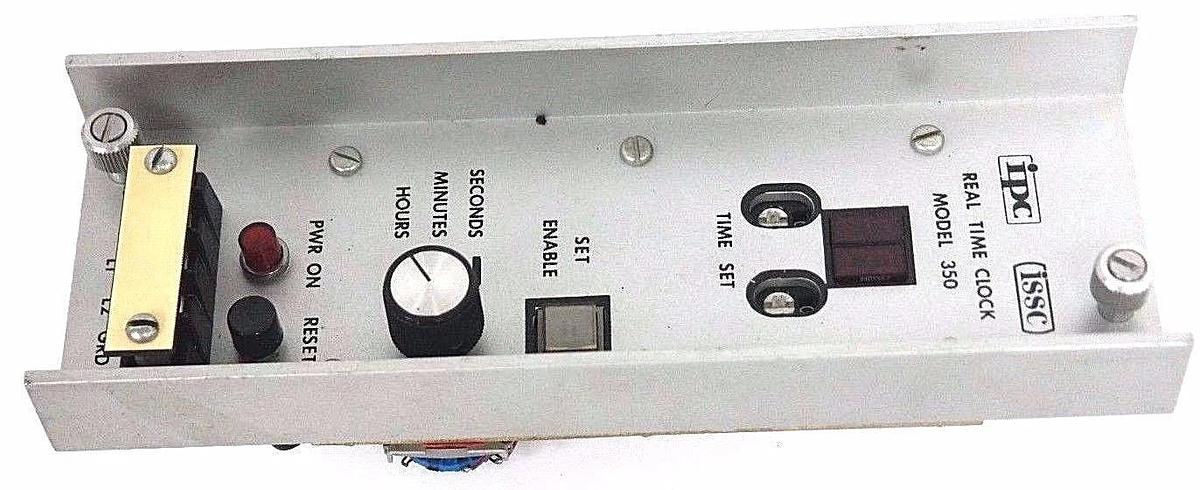 Refurbished REPAIRED IPC ISSC TEAL TIME CLOCK MODEL 350, C-16-09-063, C1609063