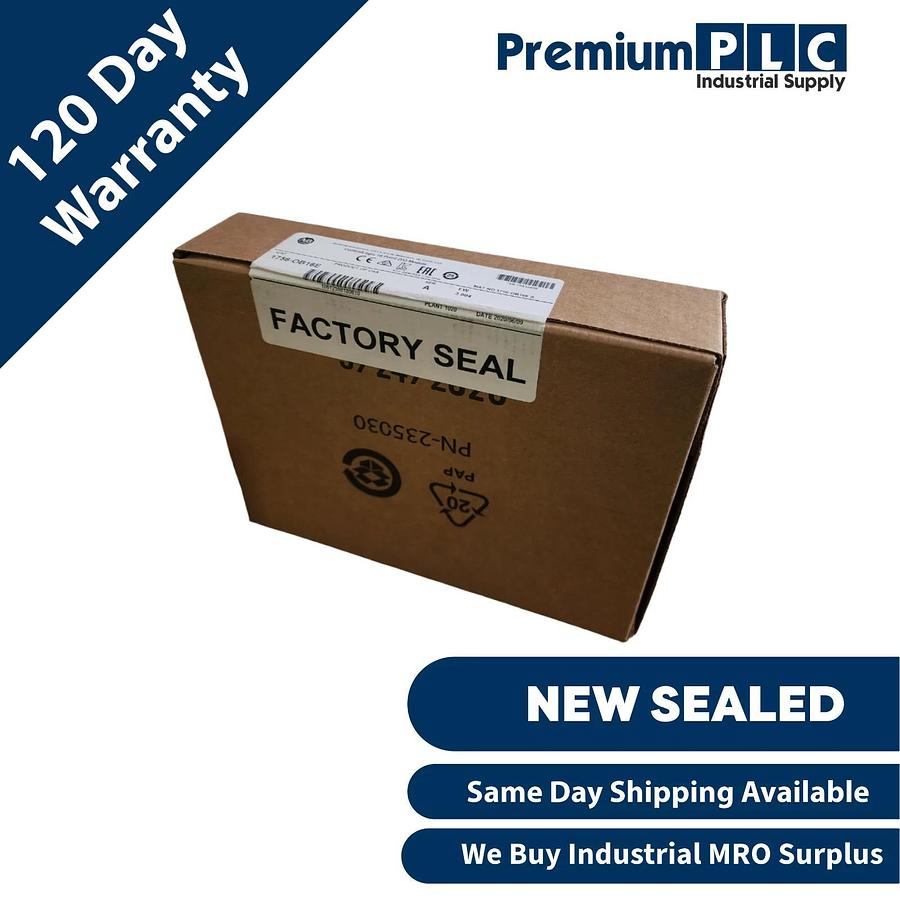 Used NEW SEALED ALLEN BRADLEY 1756-OB16E /A ControlLogix 16P D/O MODULE FW 3.004