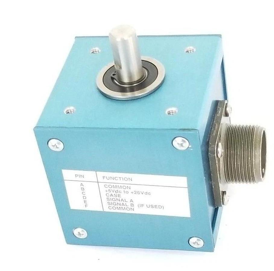 NEW DANAHER DYNAPAR 3106001010 ENCODER 3/8 SHT SGL END 5-26V MS CONN