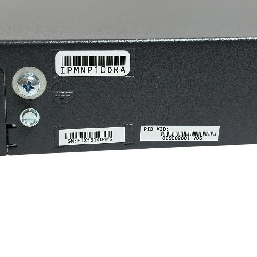 Cisco 2801 Integrated Services Router ISR 2800 Series V06 - New Surplus