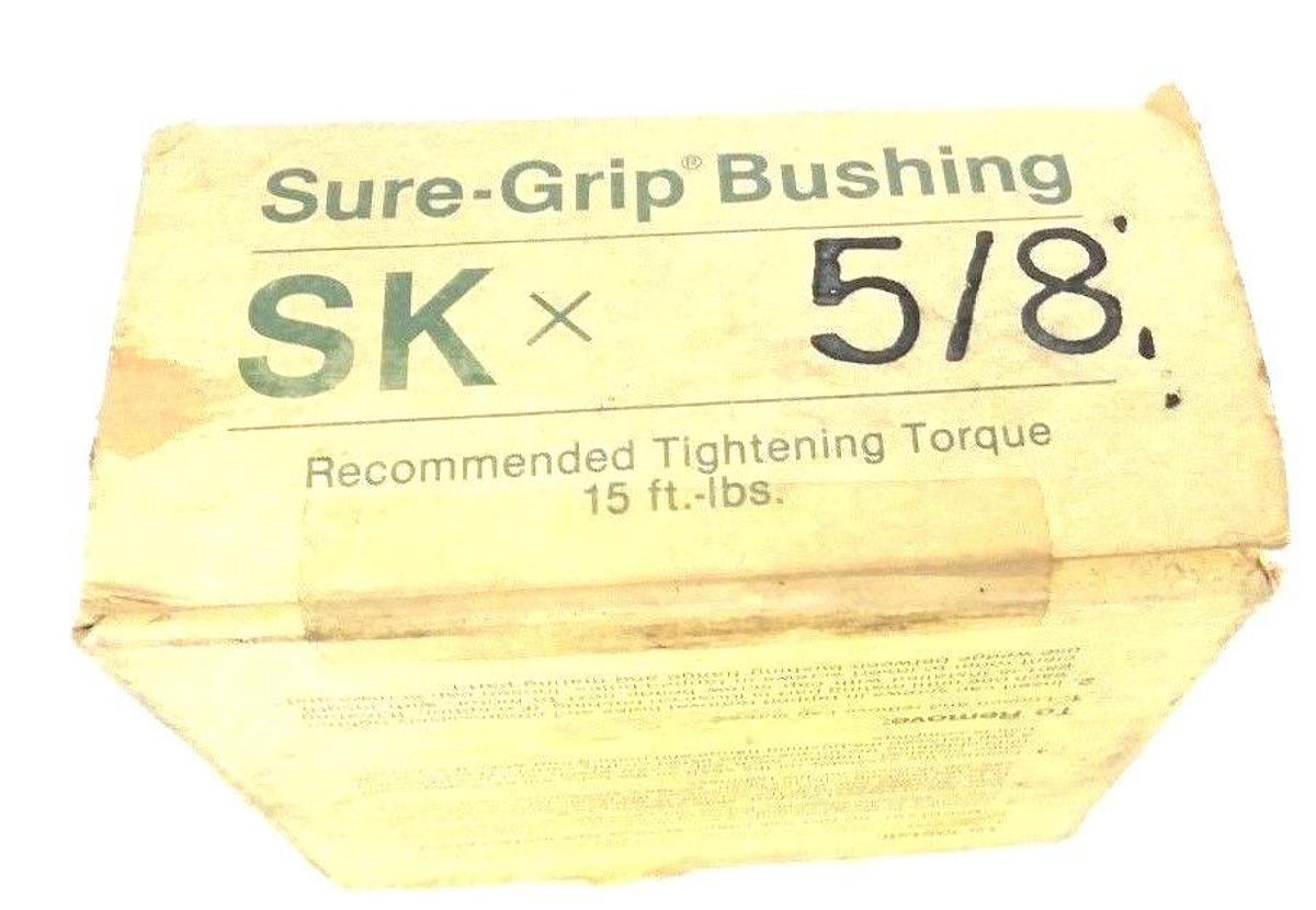 Used NIB TB WOOD'S SKX5/8 SURE-GRIP BUSHING