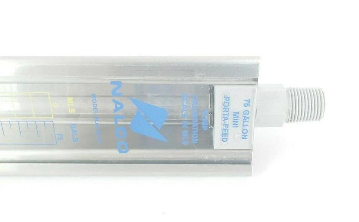 Used NALCO MODEL LG-36-04 75 GALLON MINI PORTA-FEED GAUGE, 0-75GALS, 0-60MLS, LG3604