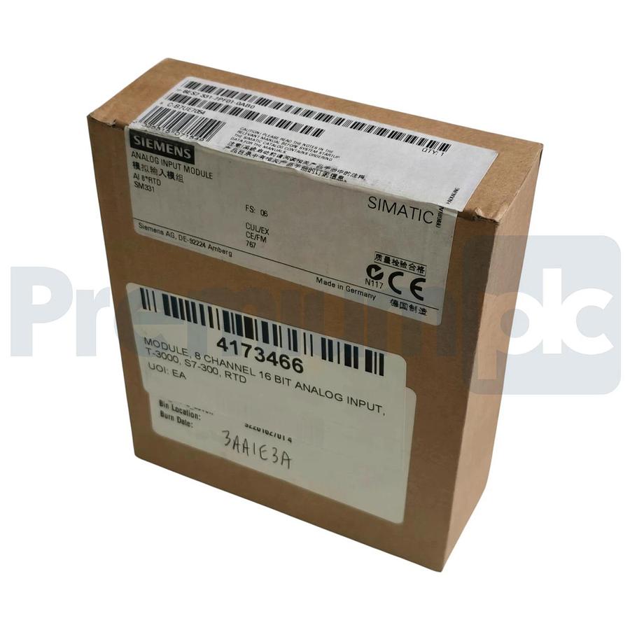 Siemens 6ES7331-7PF01-0AB0 SIMATIC S7-300 Analog Input SM331 8AI RTD 16-Bit NSMP