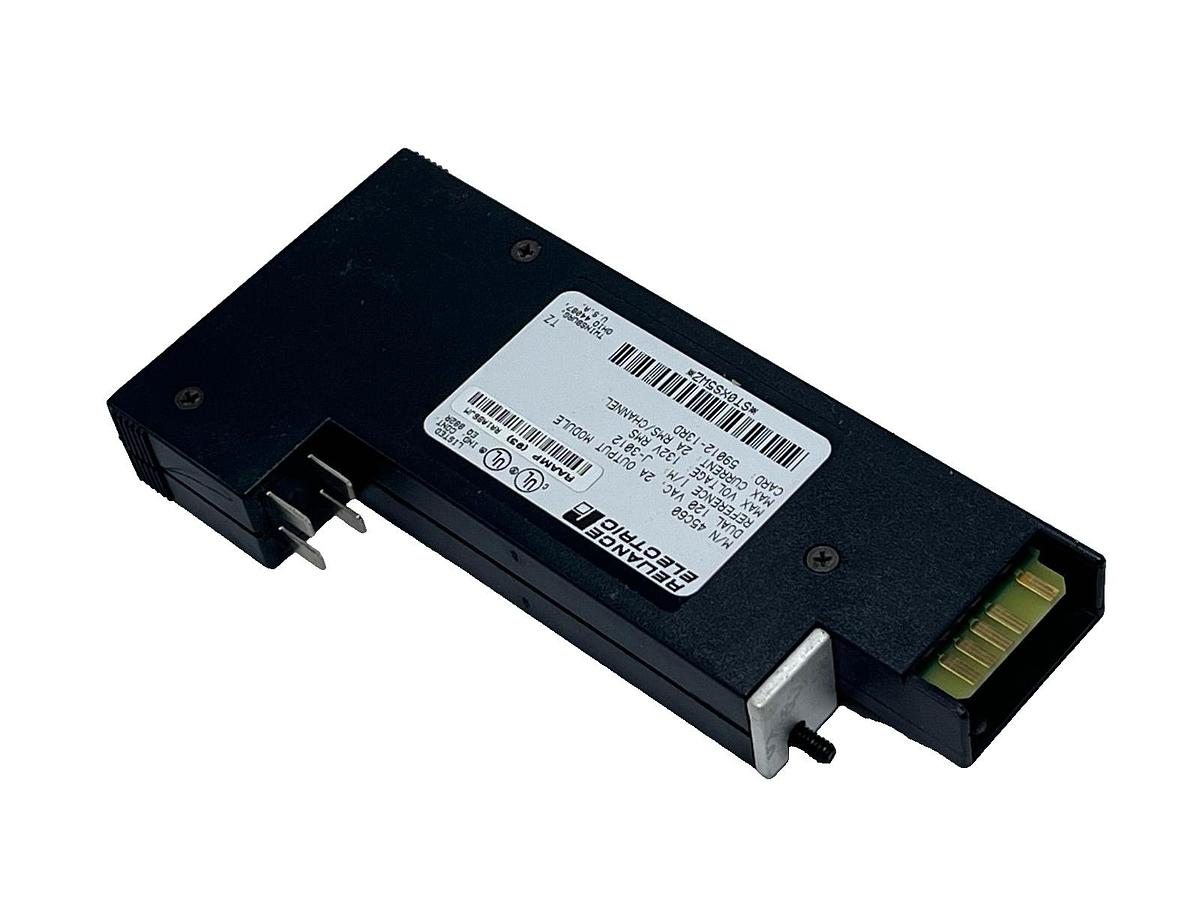 Used Reliance Electric AutoMate 45C60 Dual Output Module | 120VAC 2A | Rev 45C60
