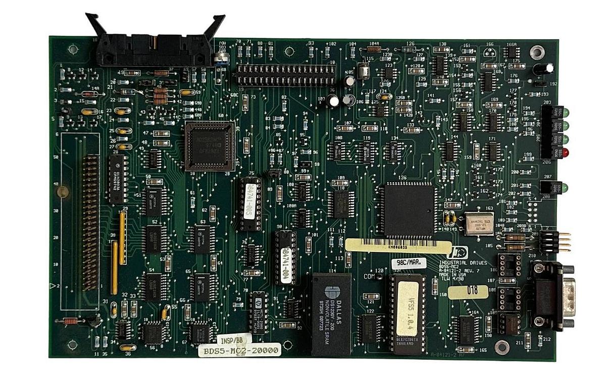 Used MITSUBISHI BDS5-MC2-20000 / BDS5MC220000 CONTROL BOARD BDS5-MC2 A-84121-2 REV. 7