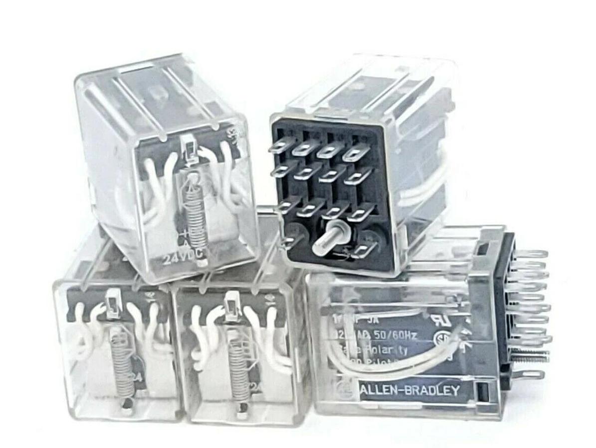 Used LOT OF 5 ALLEN BRADLEY 700-HC14Z24 RELAYS SER A 700HC14Z24
