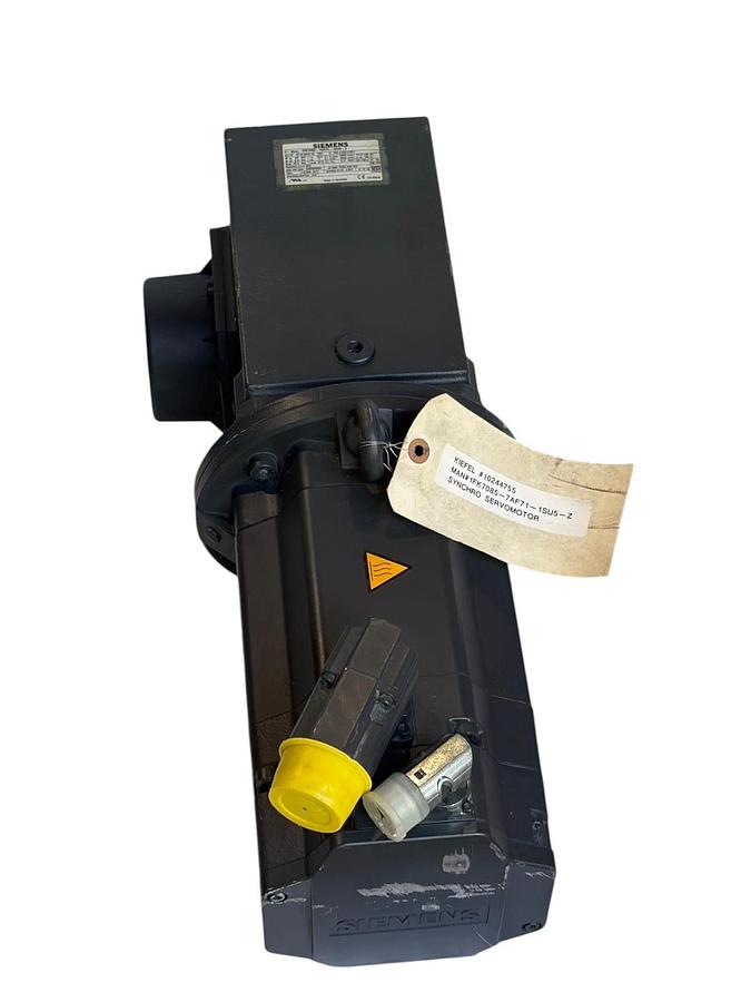 Siemens 1FK7085-7AF71-1SU5-Z Servo Motor w/Stober K302SG0060 Gearbox 6:1 Ratio
