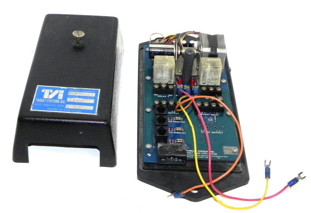 Used TARGET SYSTEMS INC REMOTE I/O4000 GAUGE SYSTEM IO4000