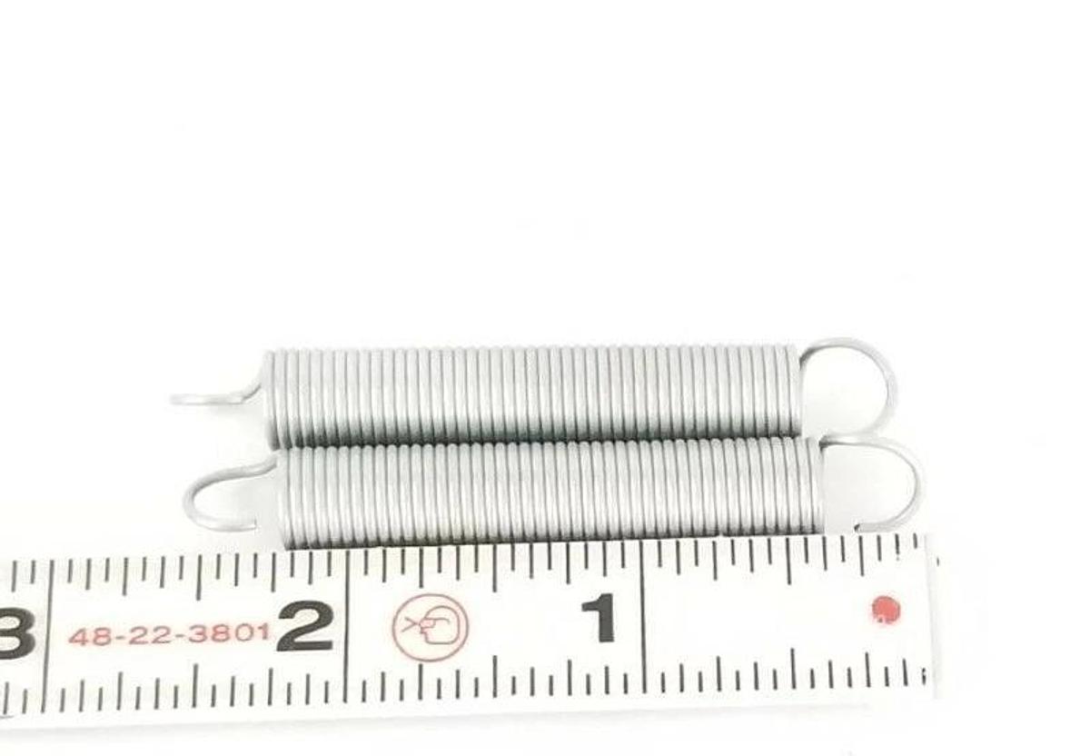 Used LOT OF 2 NEW GARDNER DENVER 37053G PREC. EXT. SPRING 0.375X0.041X2.500
