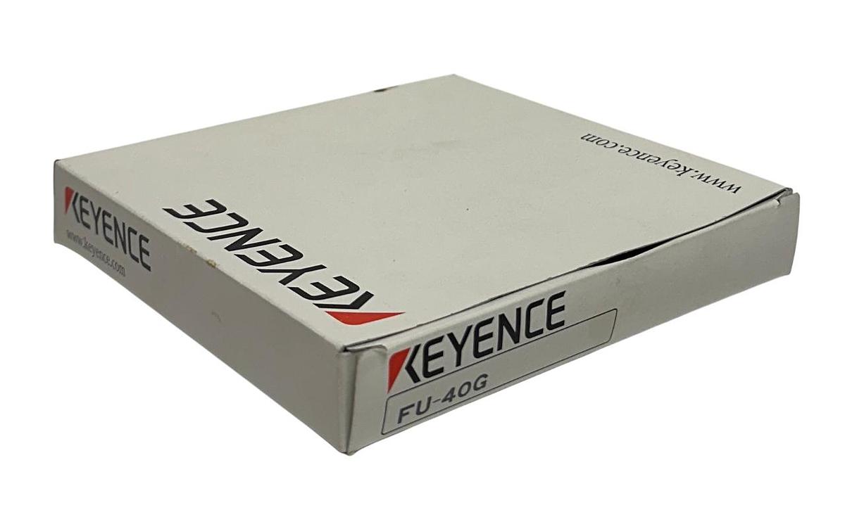 Used KEYENCE FU-40G / FU40G REFLECTIVE DIGITAL FIBER OPTIC SENSOR 1M CABLE OEM NSMP