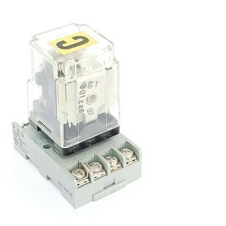 Used POTTER & BRUMFIELD KRPA-11AG-120 RELAY KRPA11AG120, 120V W/ 27E891 SOCKET