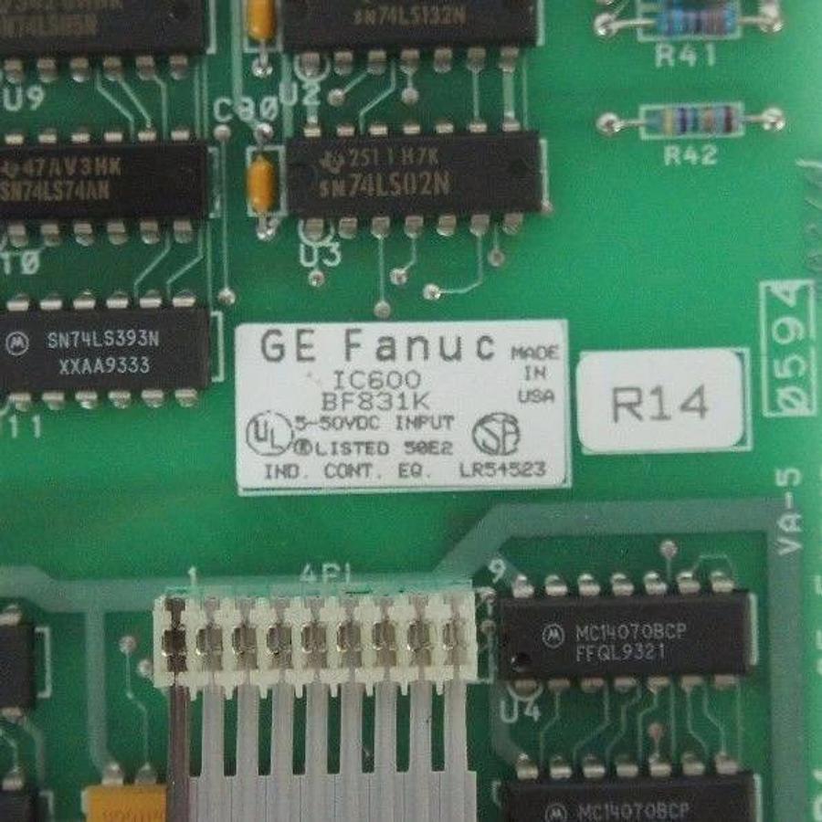 Used GE FANUC IC600BF831K INPUT MODULE W/ LIGHTS