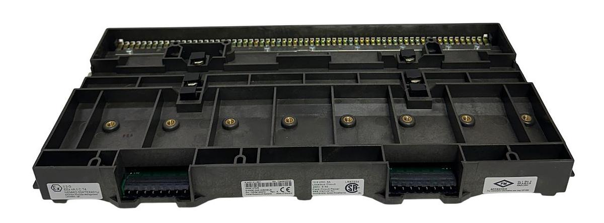 Used FISHER-ROSEMOUNT KJ4001X1-BE1 / 12P0818X072 8-WIDE CARRIER W/ SHIELD Rev. K NSMP