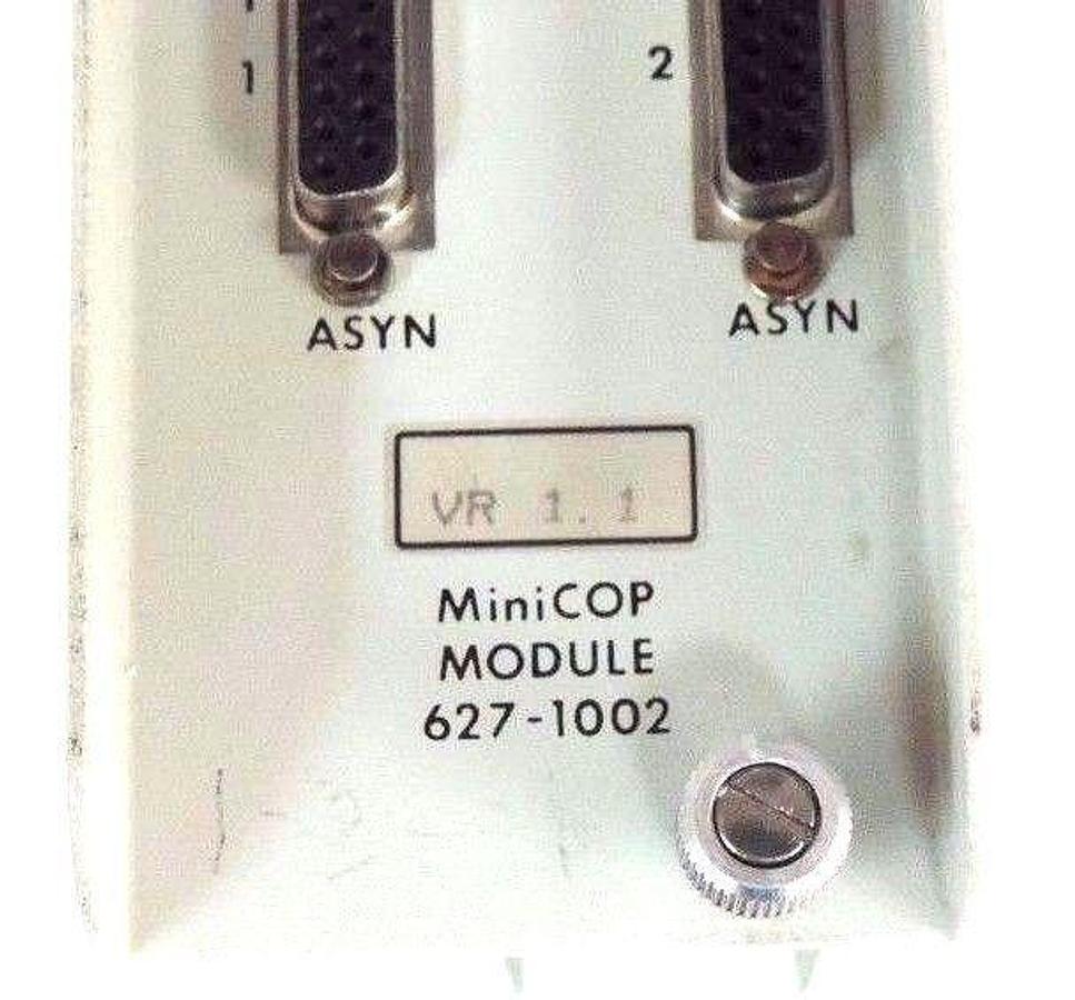 Used HONEYWELL 627-1002 MINICOP MODULE 227-0002, 6271002, 63081PM, 6271002