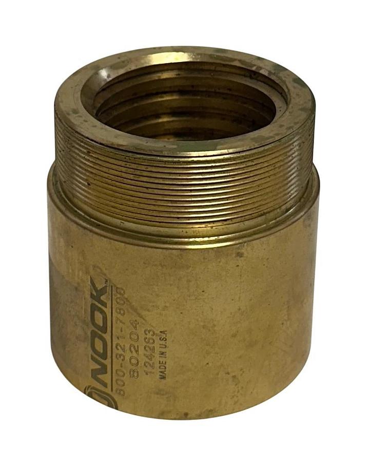 NOOK 80204 2-4 LH BRONZE ACME NUT 2'' OEM 4 TURNS PER INCH LEFT HAND 124263 NSNP