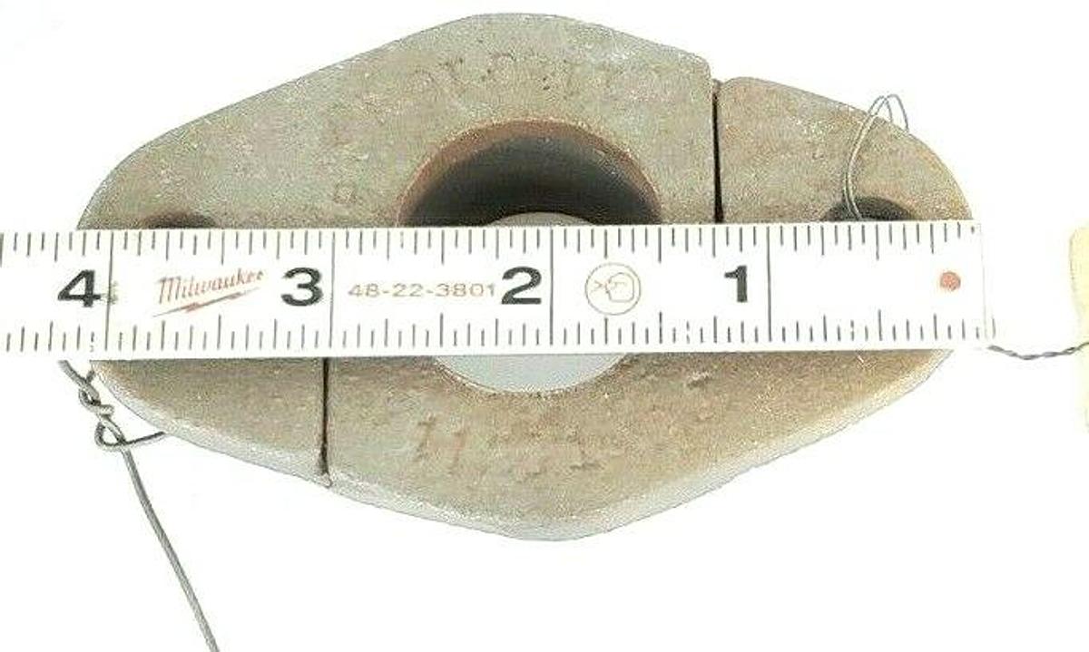 Used LOT OF 3 INGERSOLL-RAND 112G16AJ PUMP GLANDS 112G16AJX1-543F (2 HALVES EACH)