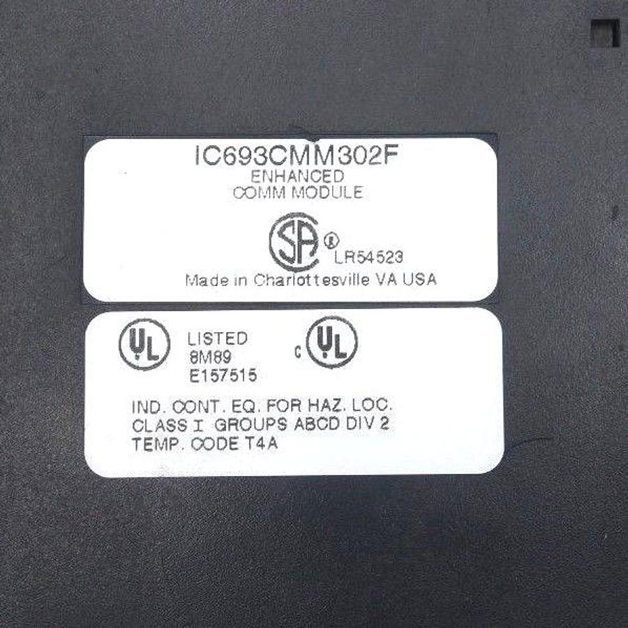 Used GE FANUC IC693CMM302F ENHANCED COMMUNICATION MODULE