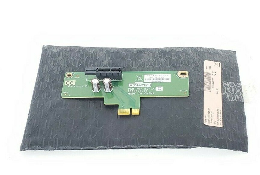 Used NEW ADVANTECH PCM-707 REV. A1 EXPANSION CARD 19AK070701 969K070701E