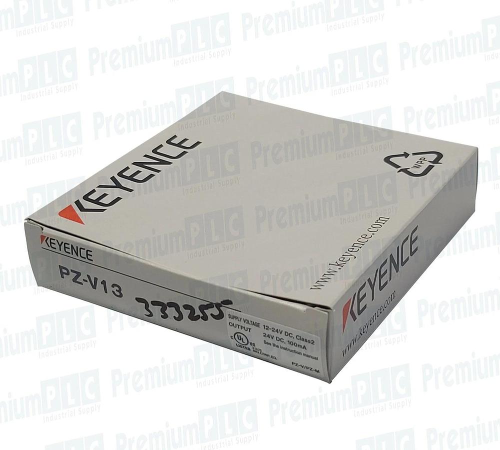 Used NEW KEYENCE PZ-V13 BUILT-IN AMPLIFIER PHOTOELECTRIC SENSOR M12 CONNECTOR