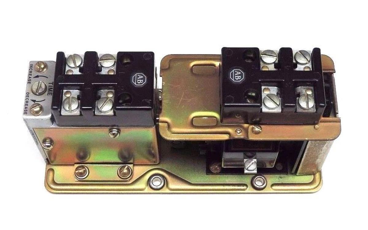NIB ALLEN BRADLEY 849-ZOD321 PNEUMATIC TIMING RELAY SER B, 120V, 60HZ, 849ZOD321