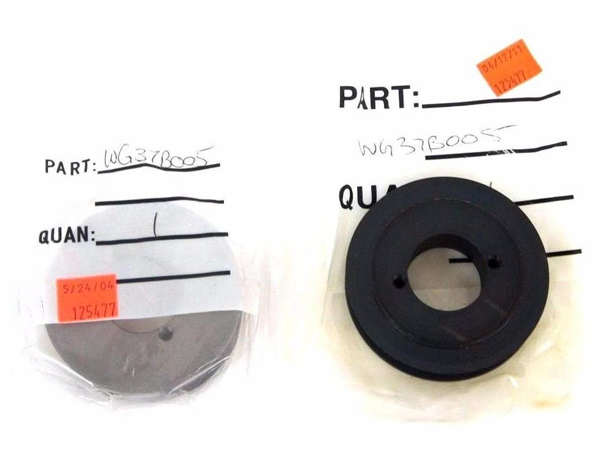 Used LOT OF 2 NEW LOUDON MACHINE INC. WG37B005 PULLEY NIP WHEEL