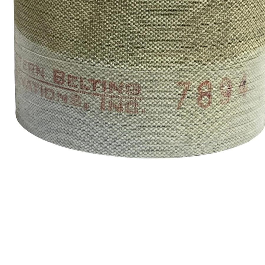 Western Belting 130206 7894 Woven Conveyor Belt 7.5" x 187.5" Alligator Lacing