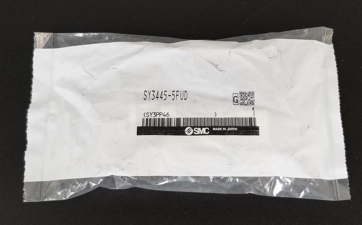 Used NEW SMC SY3445-5FUD SOLENOID VALVE 0.2~0.7MPA, SY3PP46, SY34455FUD