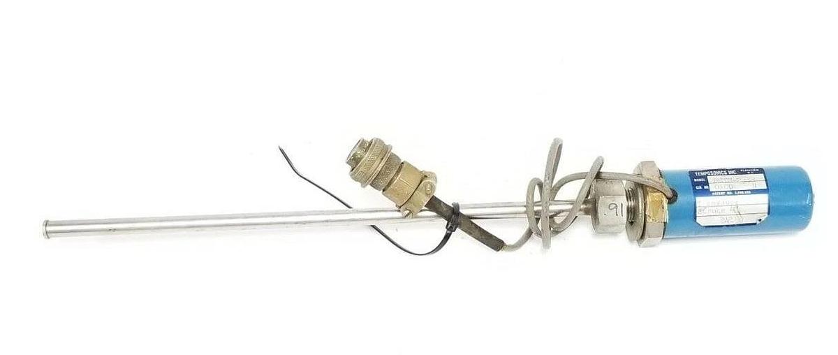 Used TEMPOSONICS INC. DCTM-2333 TRANSDUCER STROKE 4'' 84-50 12 IN. ROD DCTM2333