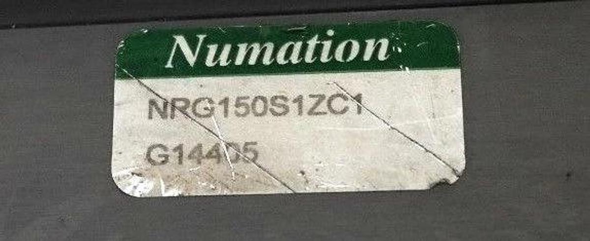 Used NUMATION NRG150S1ZC1 G14405 NRG-SERIES GRIPPER W/ 2 940-100-331 SWITCHES