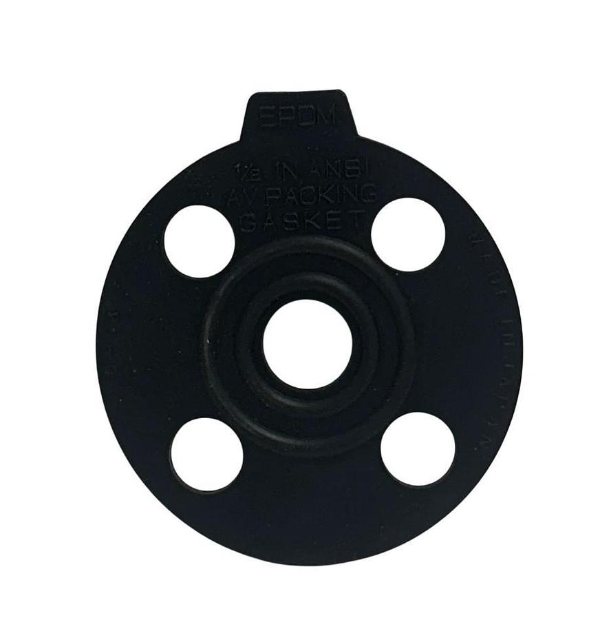 Used 2 ASAHI 1/2 IN ANSI AV PACKING GASKETS EPDM OEM 1/2'' FLANGE LOW-TORQUE NSNP