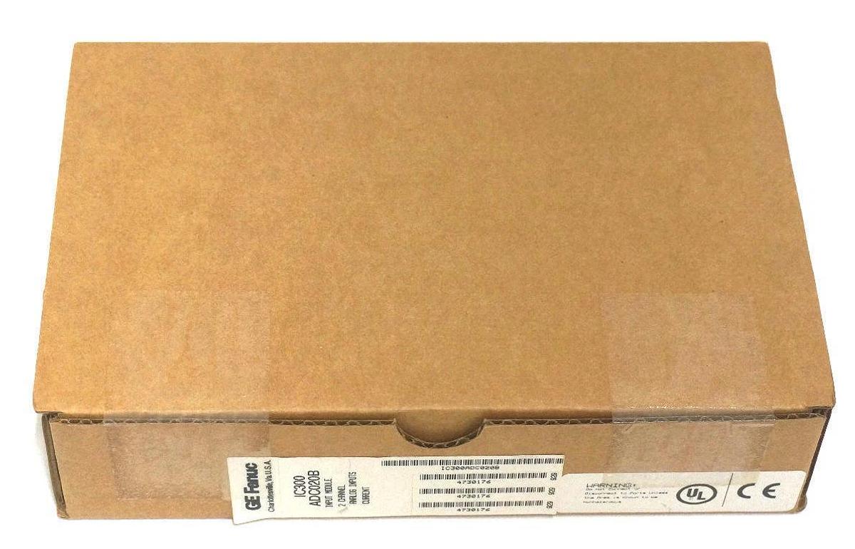 Used NEW SEALED GE FANUC IC300ADC020B ANALOG INPUT MODULE 2 CH. IC300ADC020