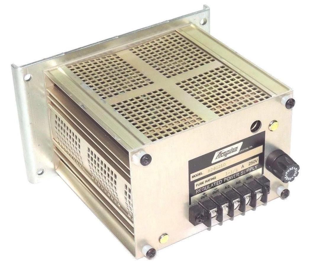 Used LOT OF 2 ACOPIAN B24G210 REGULATED POWER SUPPLIES 1-1/4A  250V