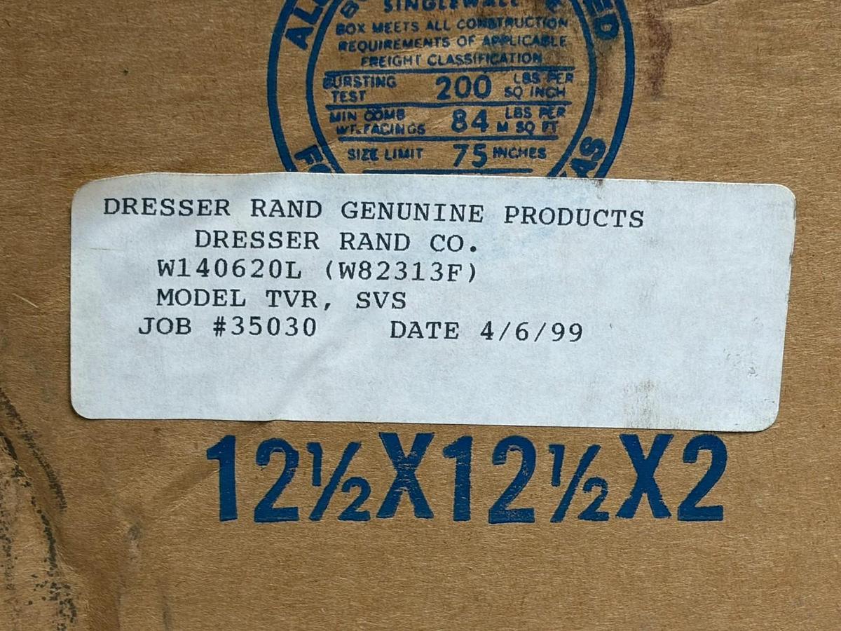 Used Dresser-Rand W140620L Compressor Piston Ring Set W82313F TVR SVS OEM New Surplus