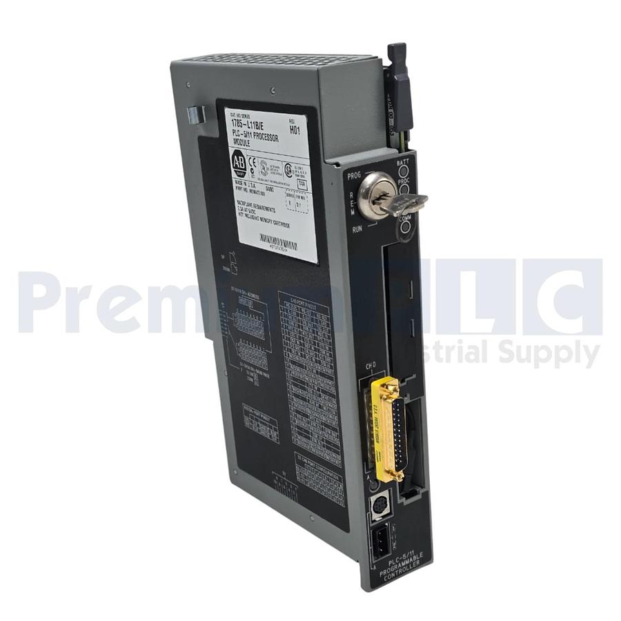 ALLEN BRADLEY 1785-L11B/E PLC-5/11 PROCESSOR MODULE REV. H01 F/W REV. D.1 NSNP