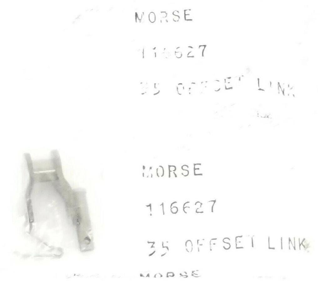 Used LOT OF 44 NEW MORSE / ANSI 116627 OFFSET LINKS 35 3/8'' PITCH x 3/16'' WIDTH