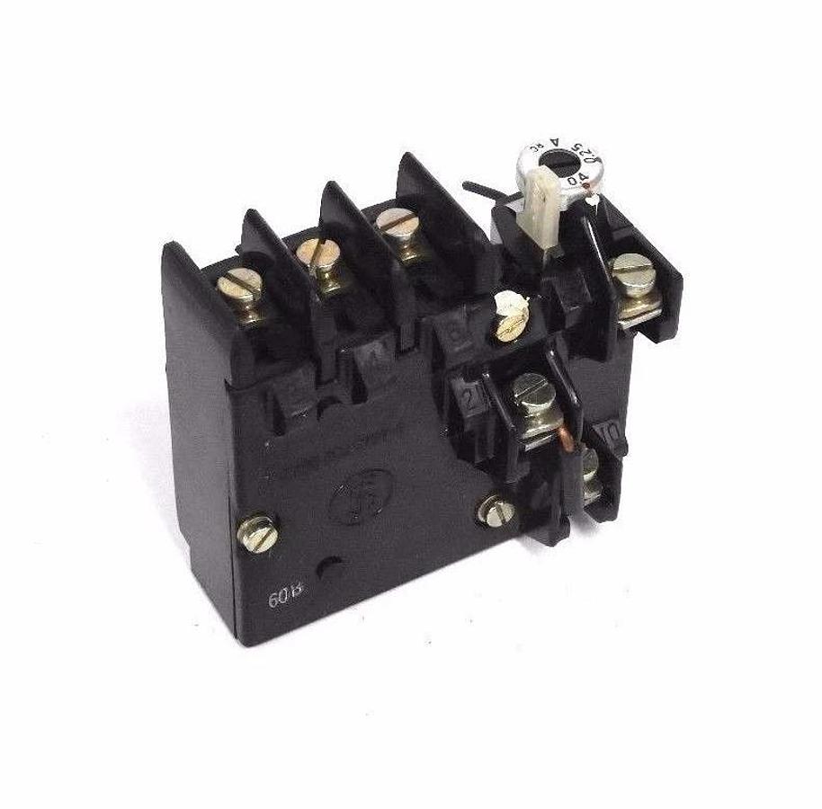 Used FUJI RCA3737-1 OVERLOAD RELAY RCA37371, .25-.05 ARC