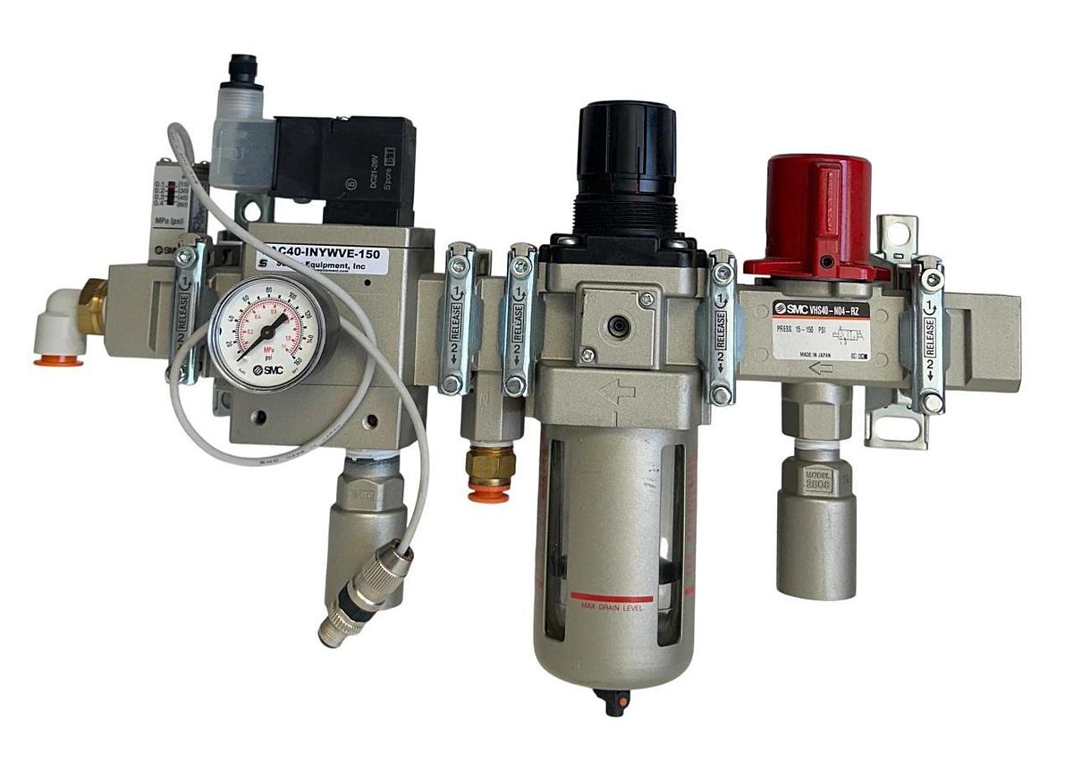 SENTRY SMC AC40-INYWVE-150 / AC40INYWVE150 PNEUMATIC ASSEMBLY FILTER/REG NSNP