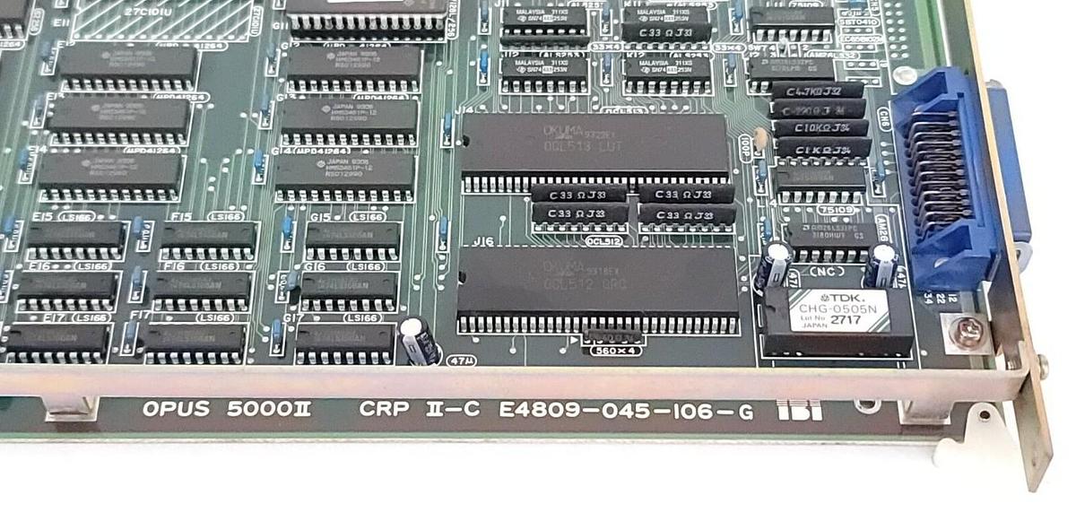 Used OKUMA E4809-045-106-G OPUS 5000 CRP BOARD E4809-045-106 E4809045106G