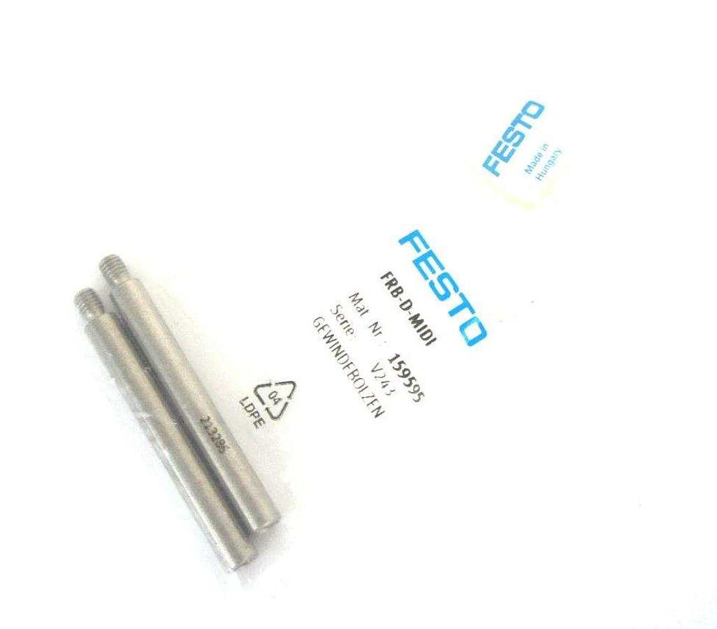 Used LOT OF 26 NEW FESTO FRB-D-MIDI THREADED BOLTS 159595