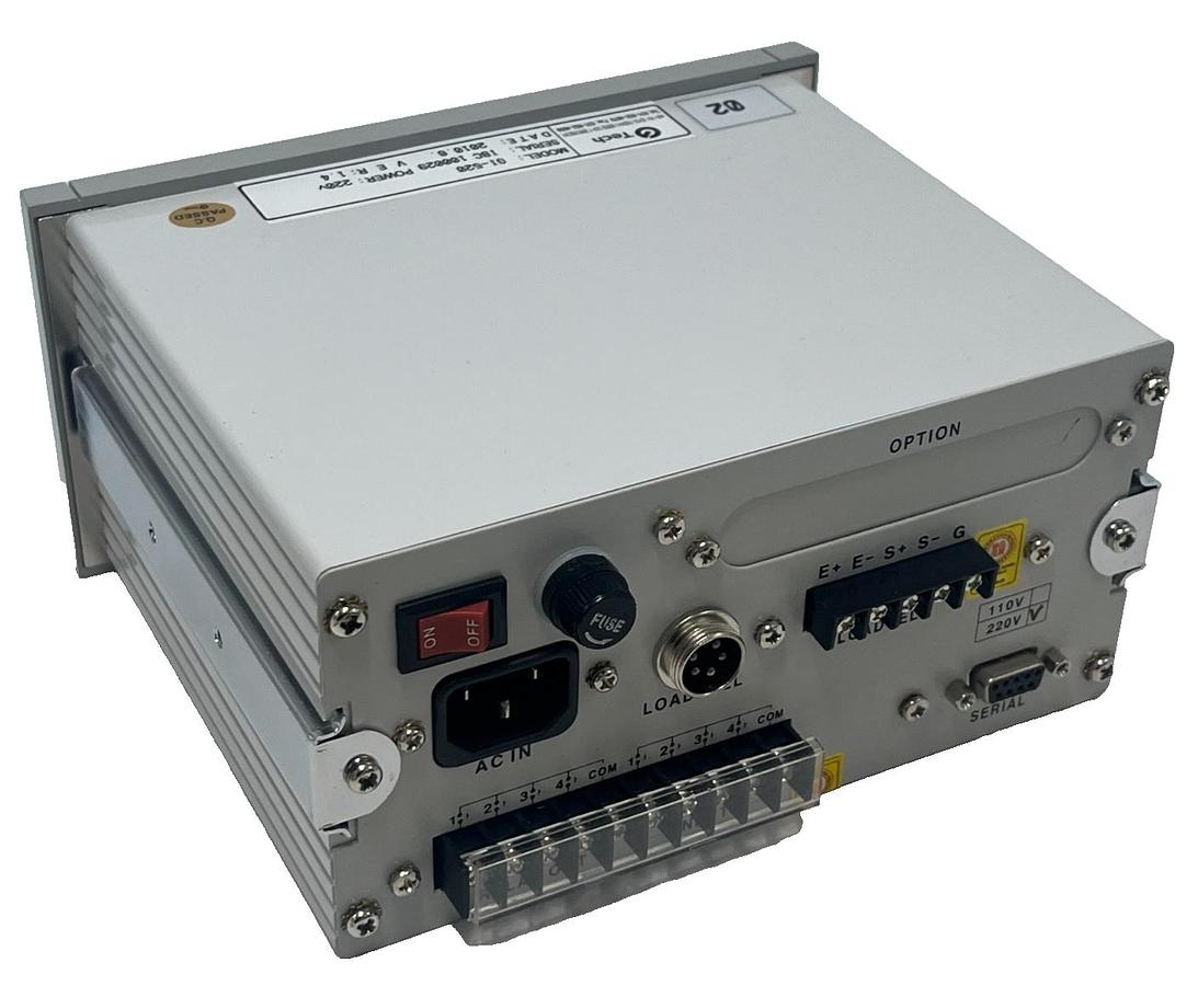 Used G TECH GI-520 Digital Weighing Indicator w/ CBDS-1T 1-Ton 2000lb Load Cell Kit